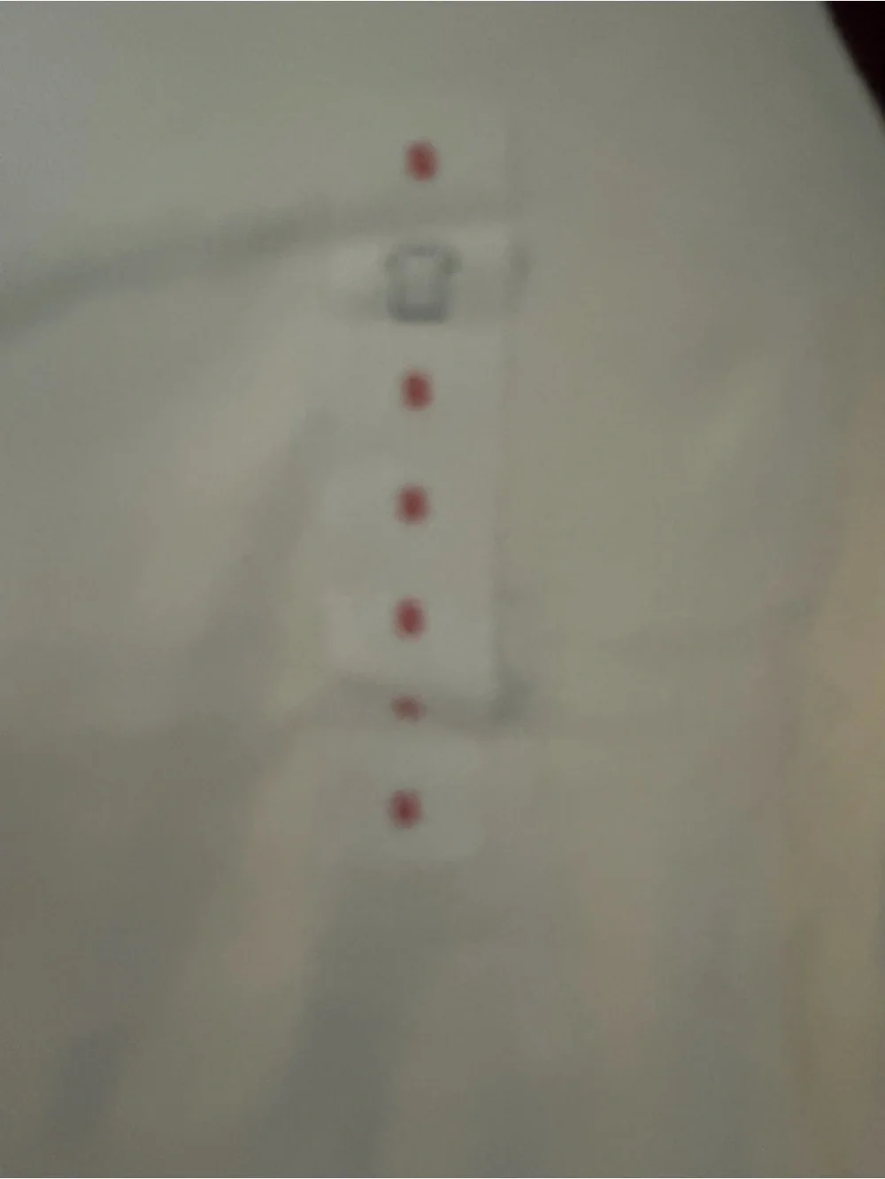 Old Navy White Tee with Burgundy Raglan Sleeves